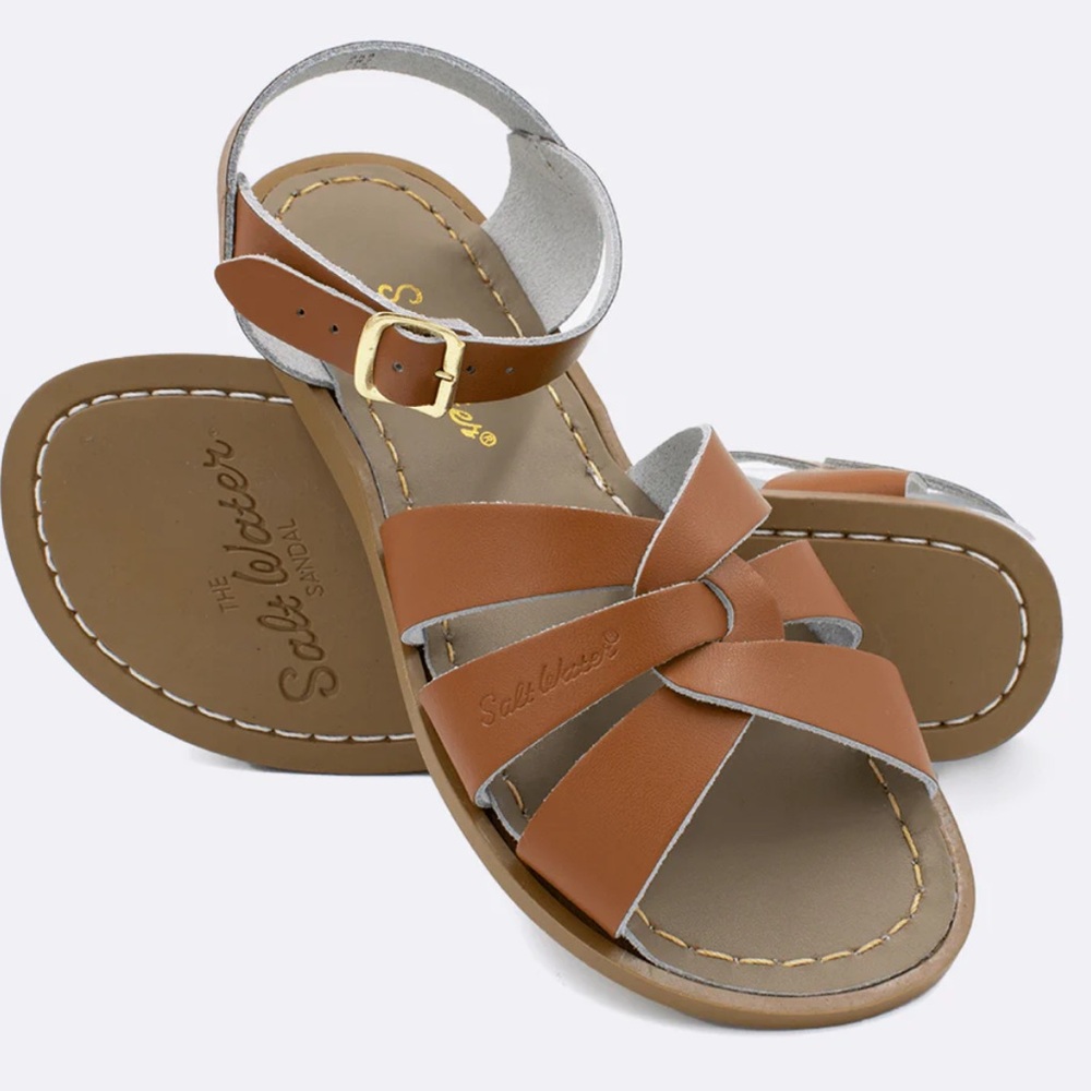 Salt Water Sandals in Tan